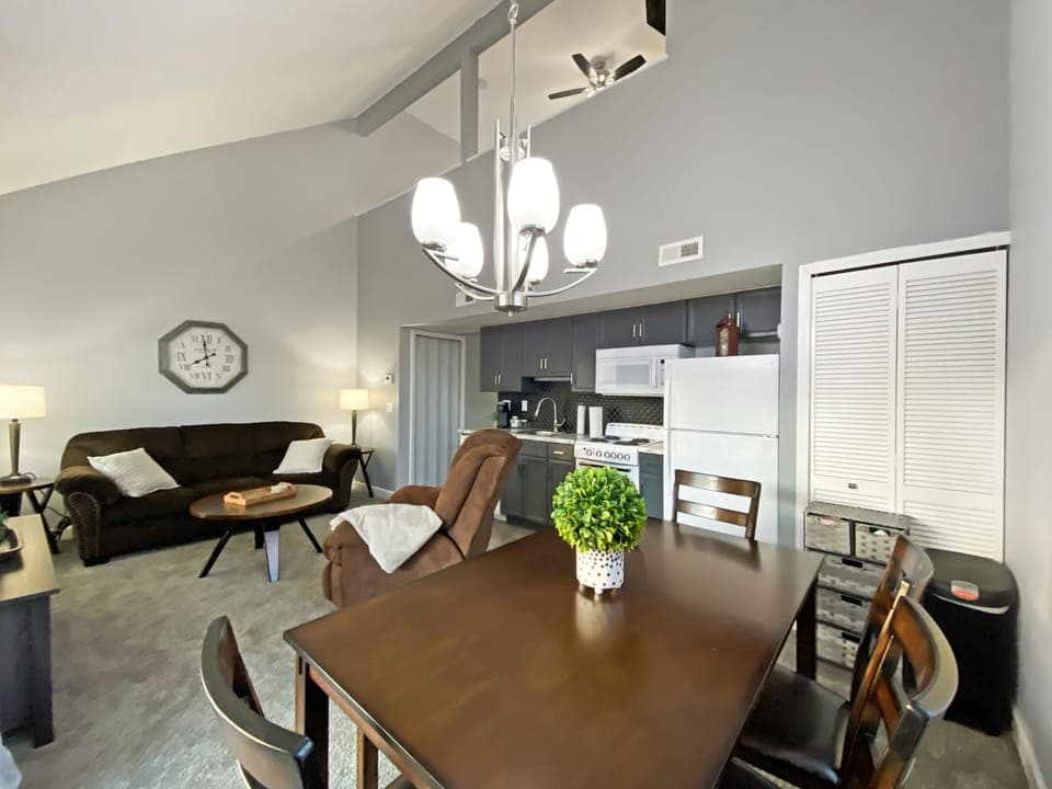 Updated furniture and decor.