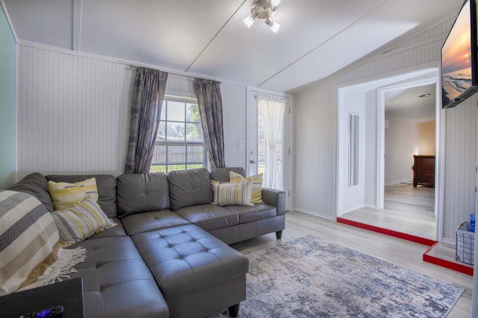 Relax in the cozy living room!