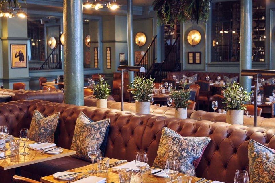 Breakfast, lunch, dinner served; British cuisine 