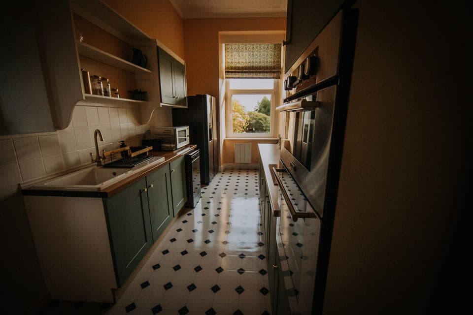 The kitchen at Pheasant lodge is well equipped for all your holiday needs.