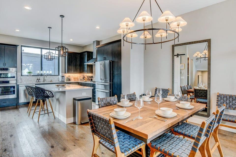 Open Concept Kitchen and Dining
