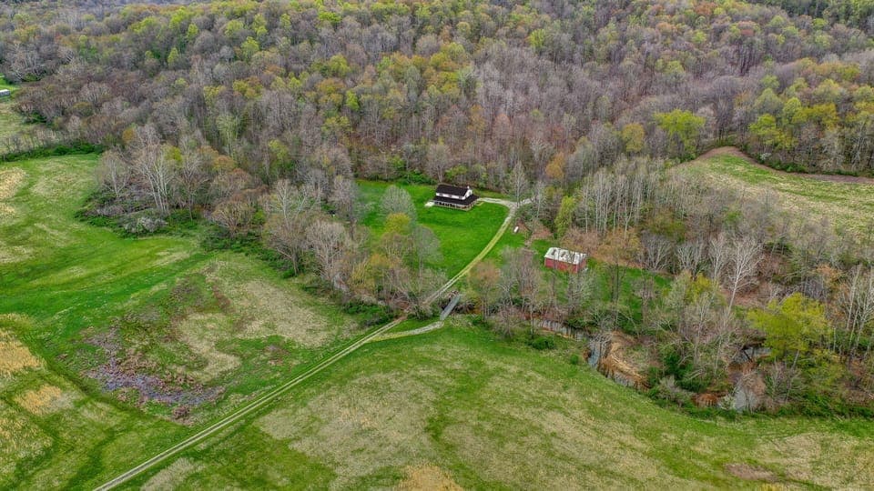Enjoy 30 acres of privacy while being just 10 min. from Hocking Hills State Park
