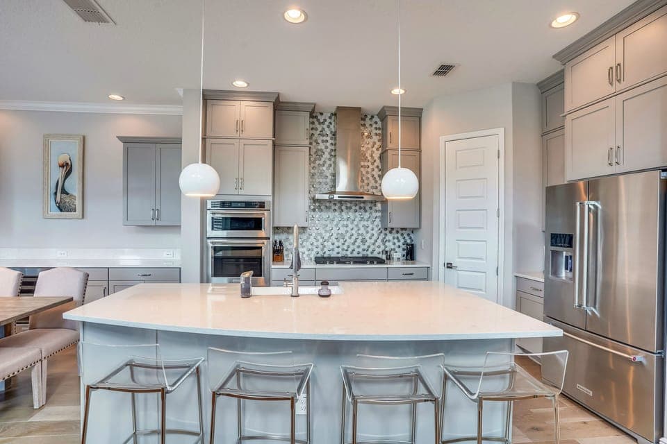Great Gathering Area While Cooking