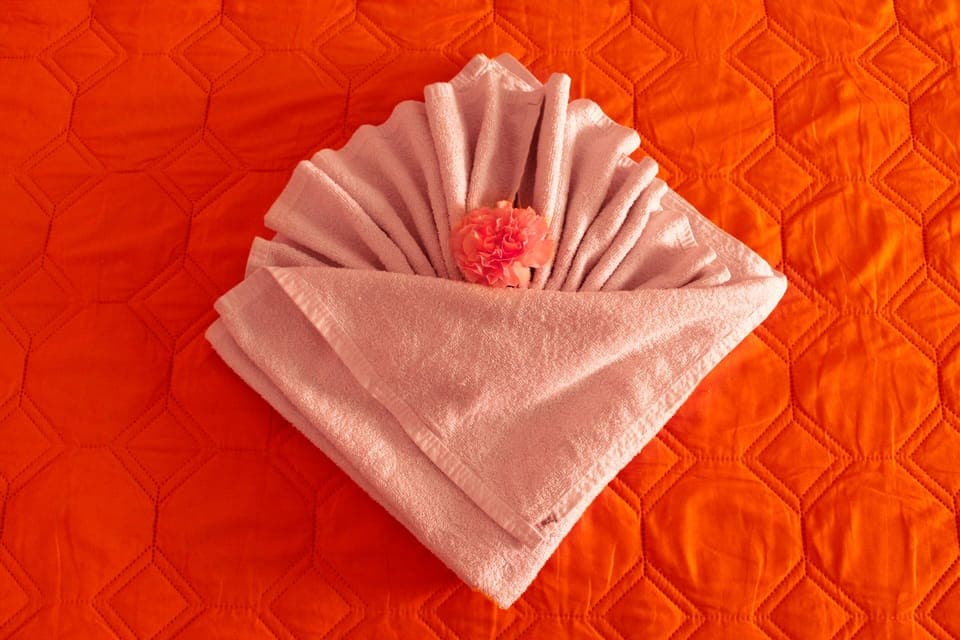 Down comforters, memory foam beds, individually decorated