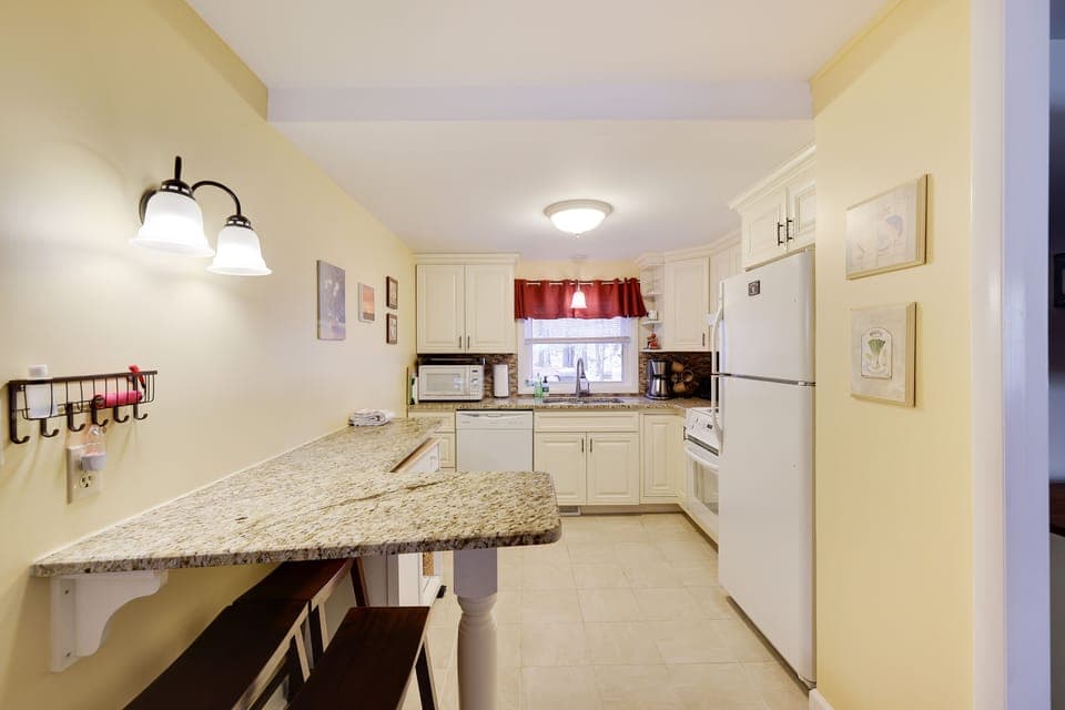 Kitchen and prep area await!