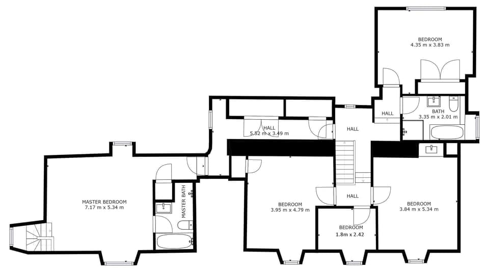 Floor plan | Morfa Ganol, Llangrannog
