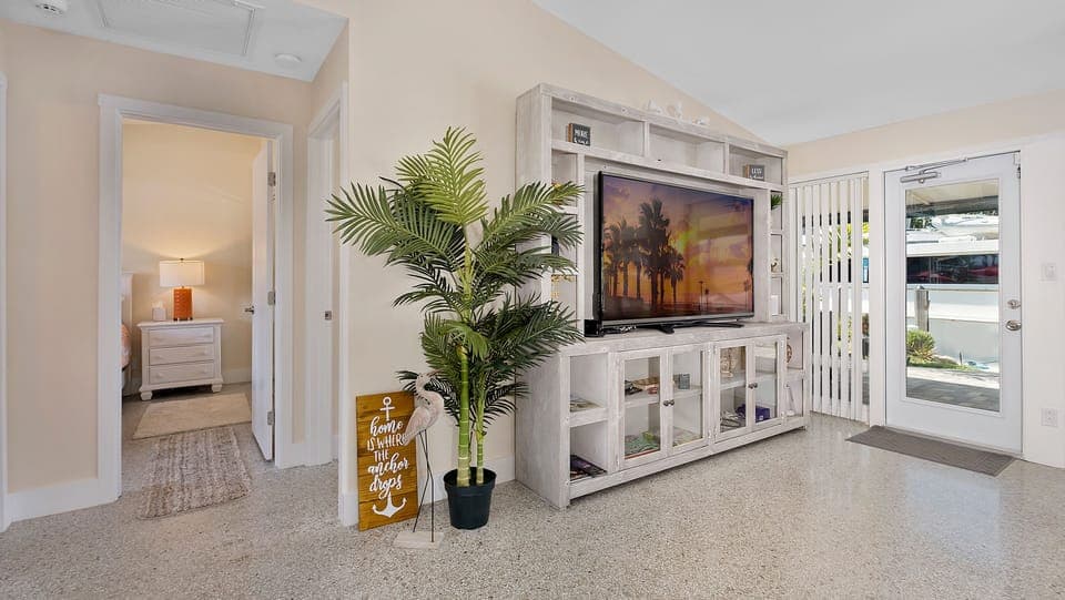 Watch a movie, gaze at the water