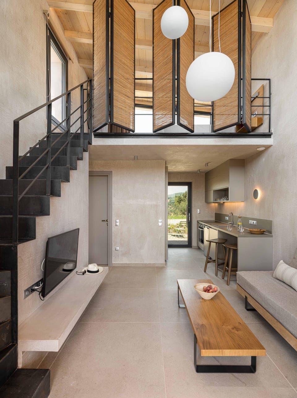 30-inch Smart TV with satellite channels, TV, Netflix