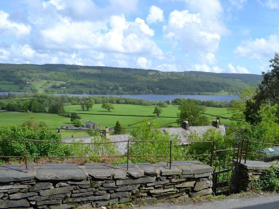 Lake view from Coniston View front door