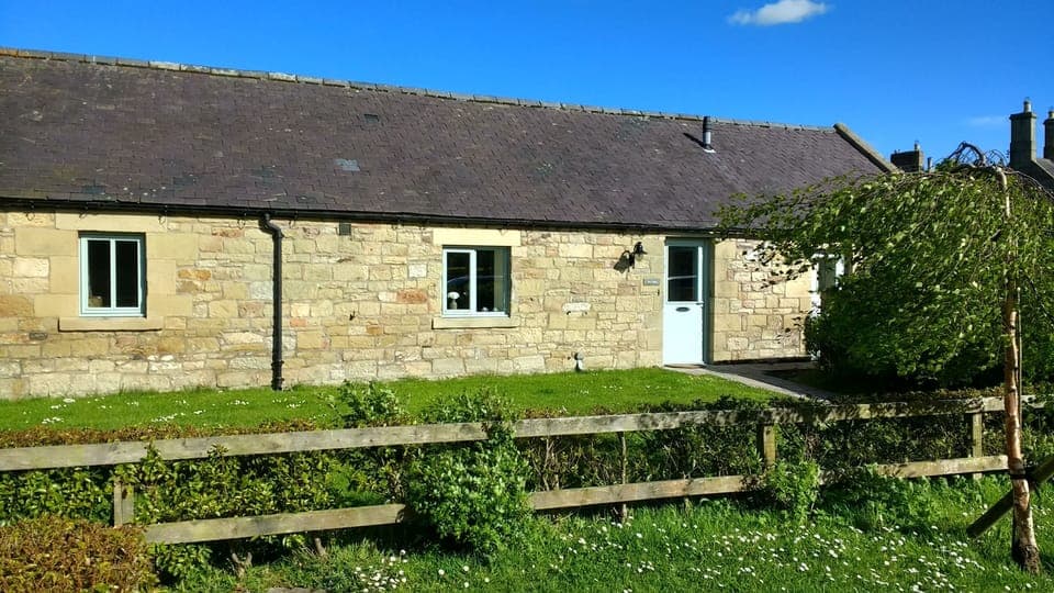 The front garden gets the evening sun