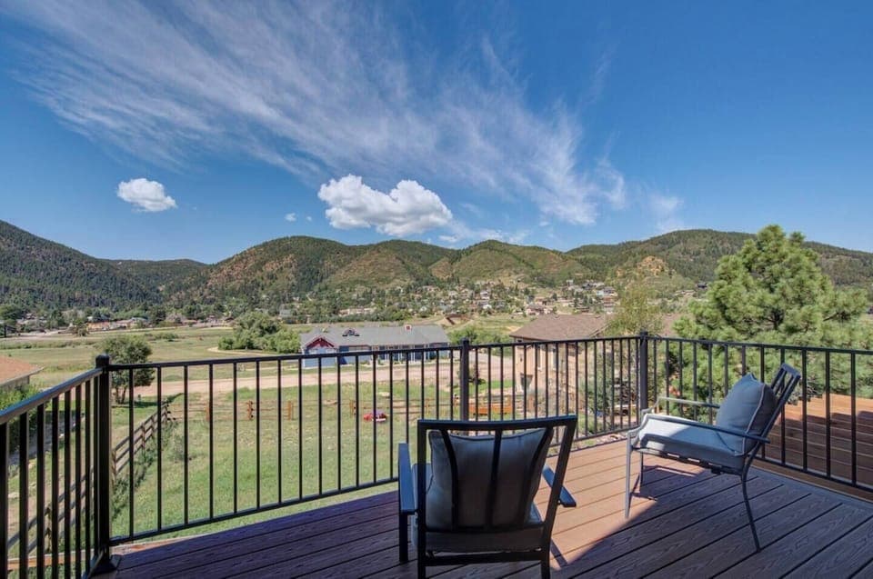 The view from our back deck is year round beauty!