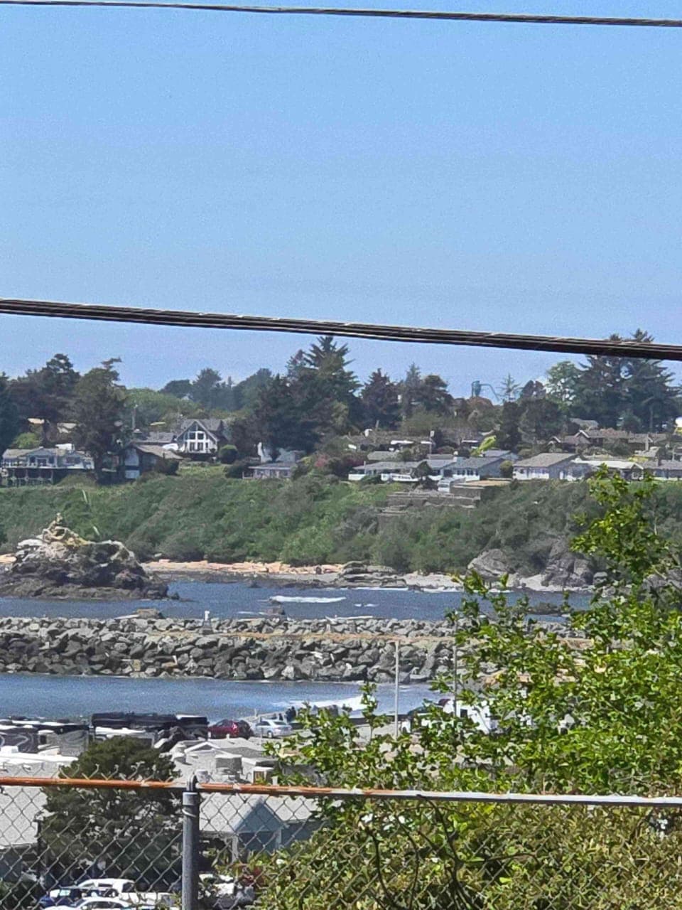 Overlooking the Harbor