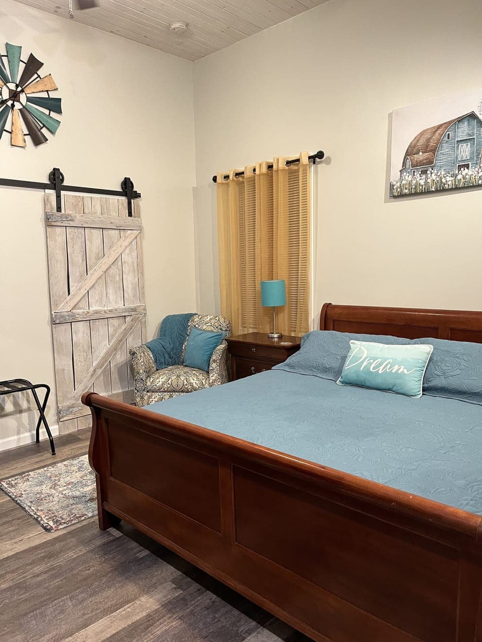 King Bed- Master Bedroom
