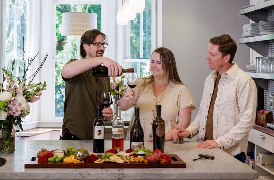 Inquire about our in-home wine tasting packages!