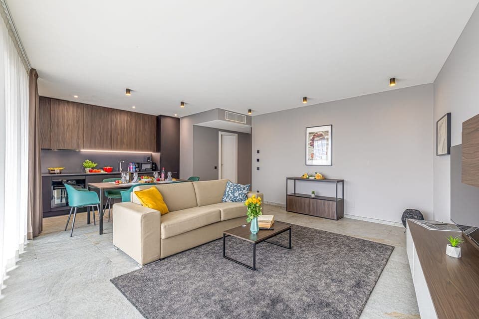 Living and dining room