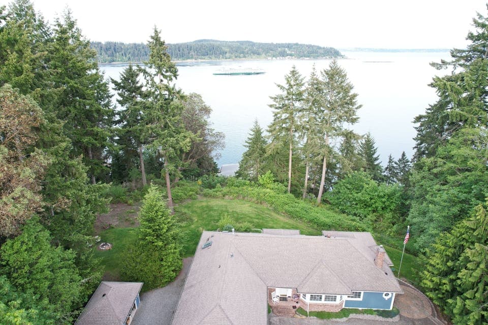 Step outside your private lower level lodging and enjoy the expansive views