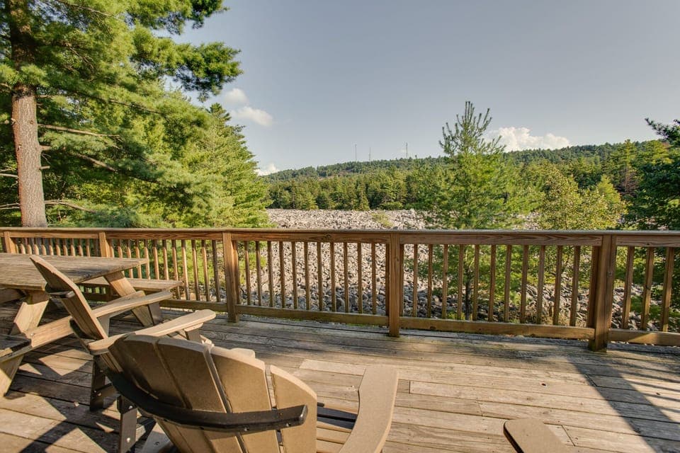 Gorgeous views from the deck!