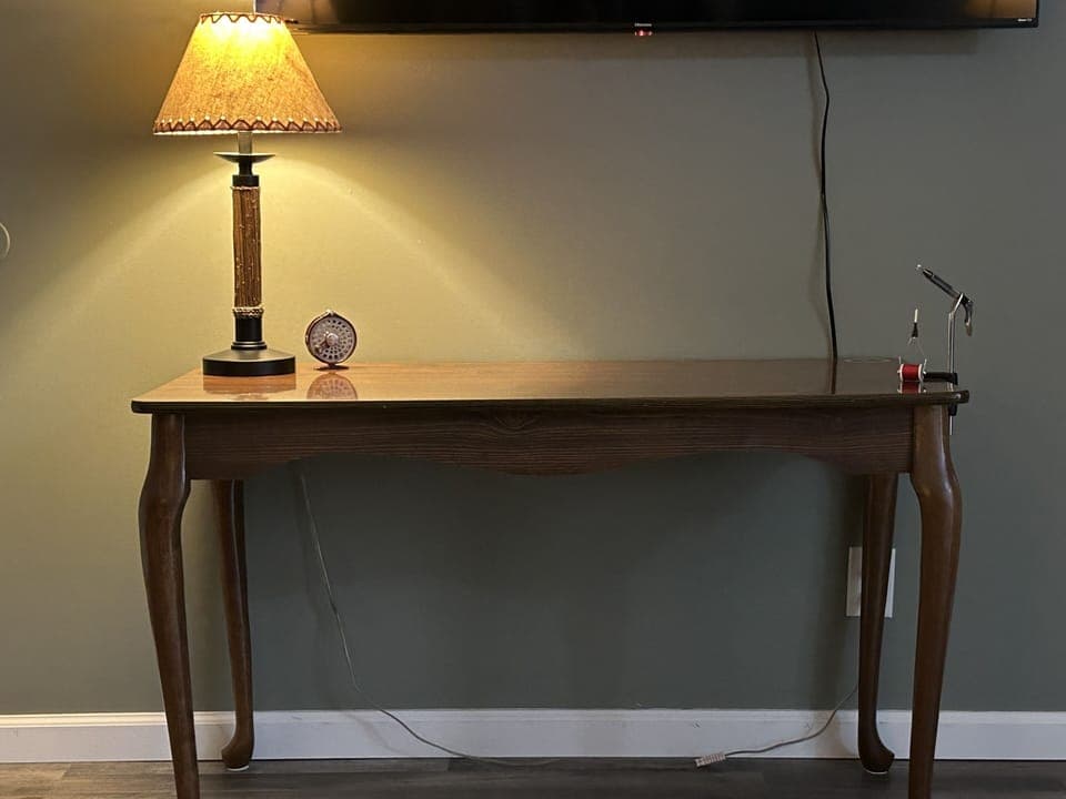 Fly tying desk