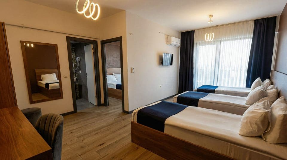 Family Suite | Minibar, desk, laptop workspace, soundproofing