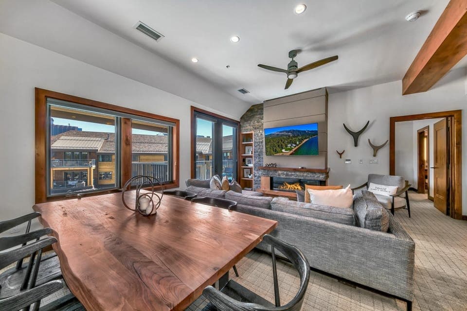 Hardwood, Flooring, Ceiling Fan, Furniture, Indoors