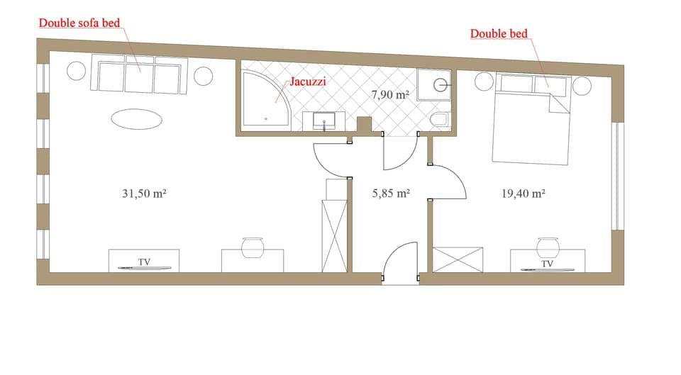 Royal Suite | Floor plan