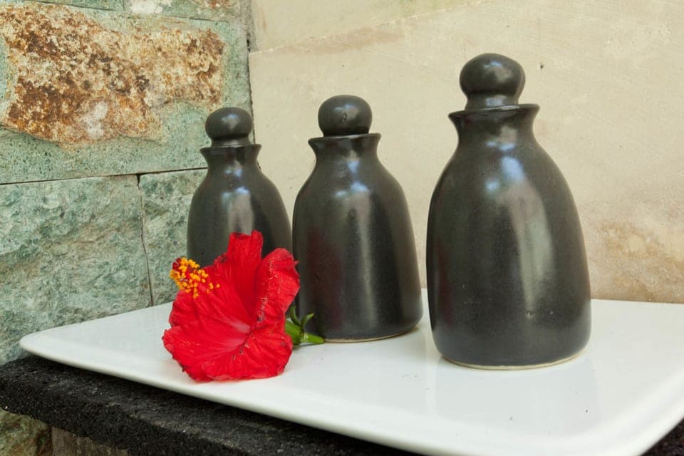 Deluxe Villa, 1 Bedroom, Private Pool | Bathroom | Separate tub and shower, free toiletries, hair dryer, bidet