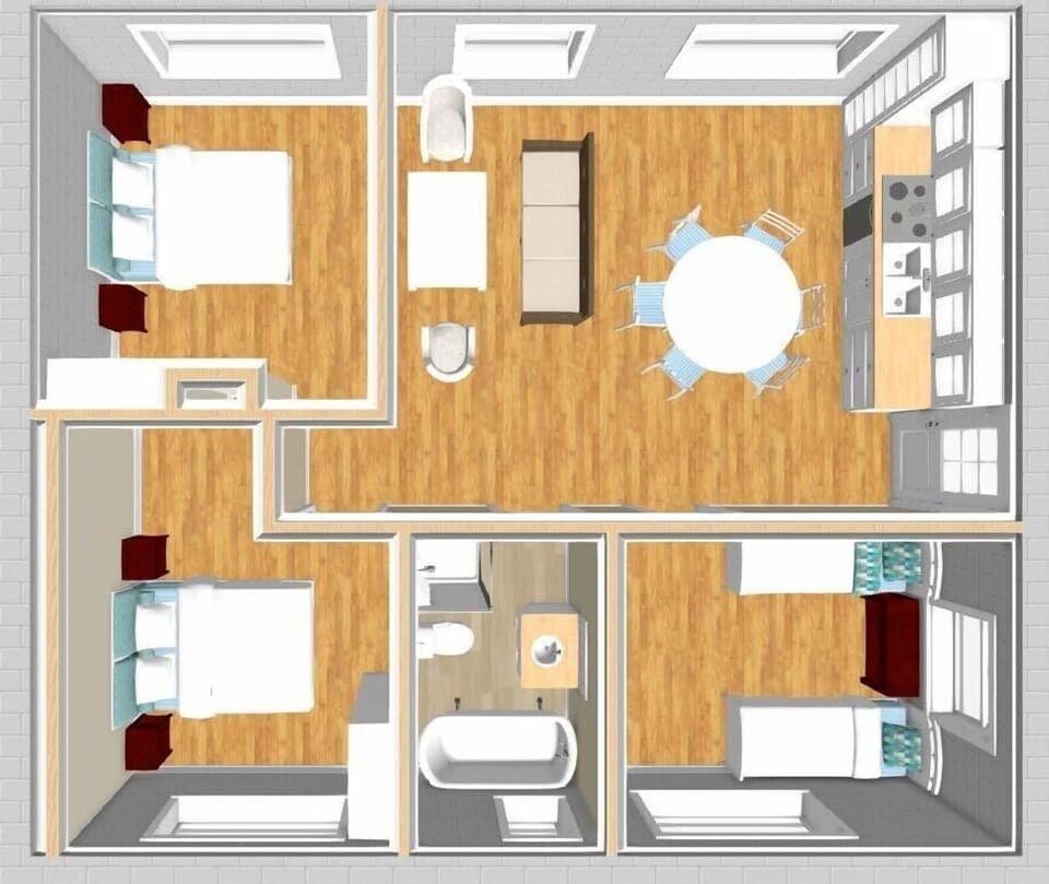 Luxury Self-Catering Apartment No 1 (Not Pet Friendly) | Floor plan