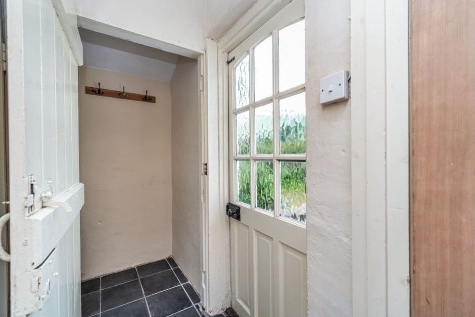 There is also plenty of space for coats and boots