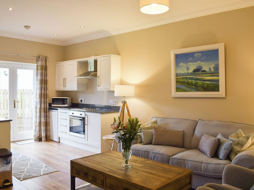 Open plan living space | Craigmore View - Inchrie Holiday Cottages, Aberfoyle