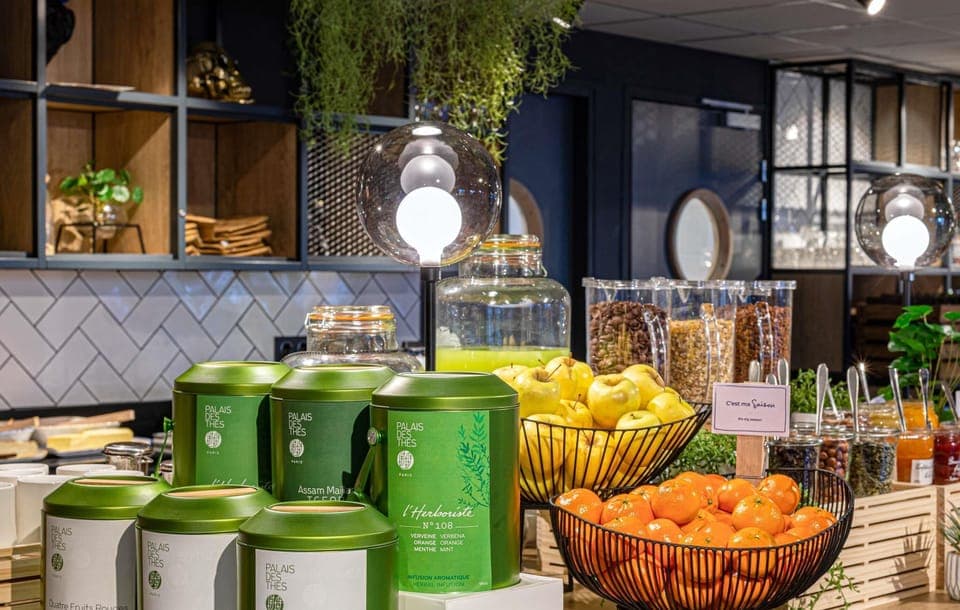 Daily buffet breakfast (EUR 13.90 per person)