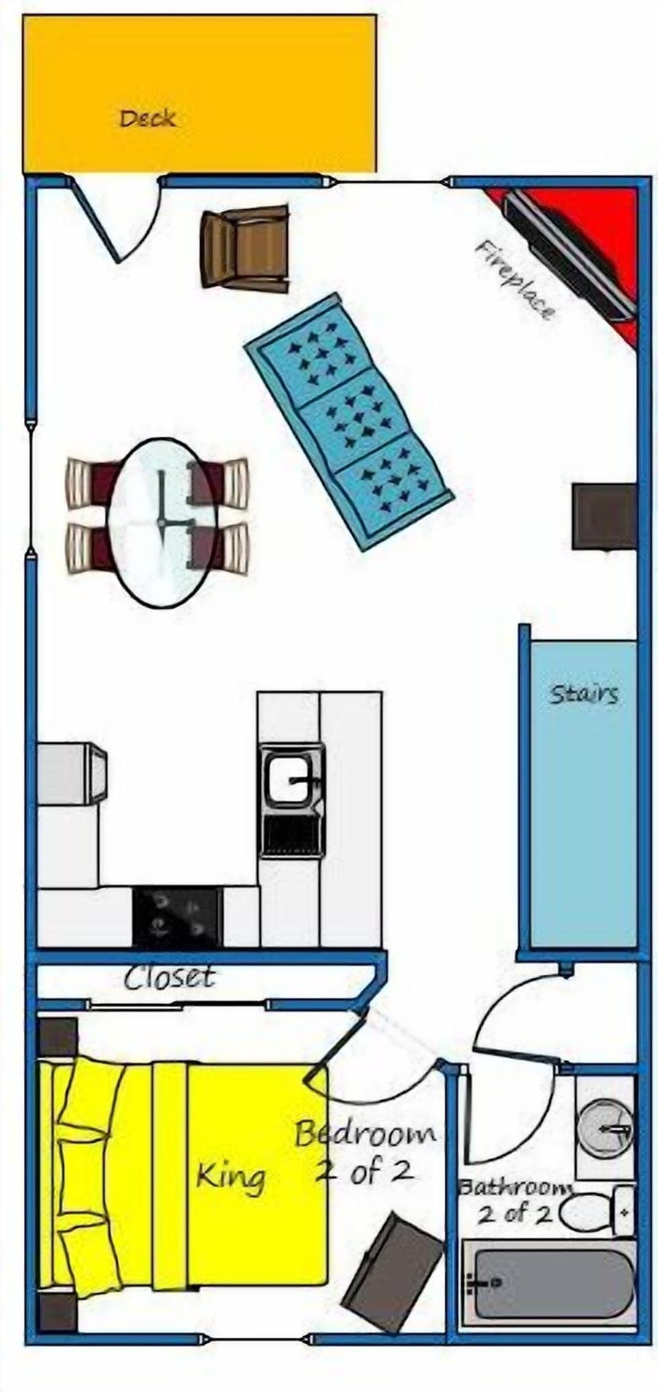 Ocean trail retreat second floor