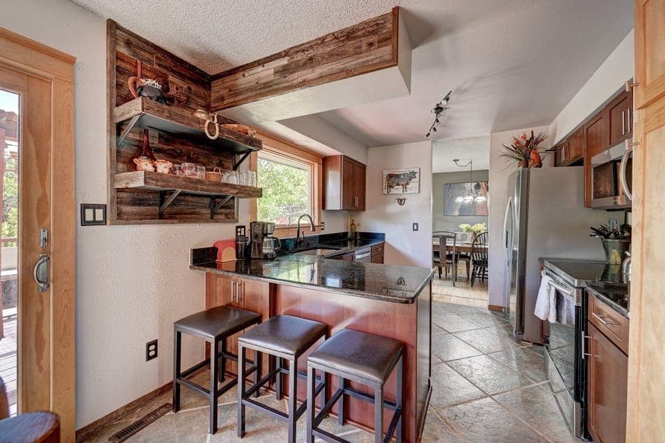Kitchen view from table main level
