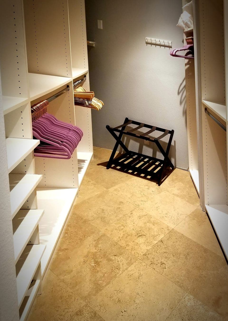 Primary bedroom closet