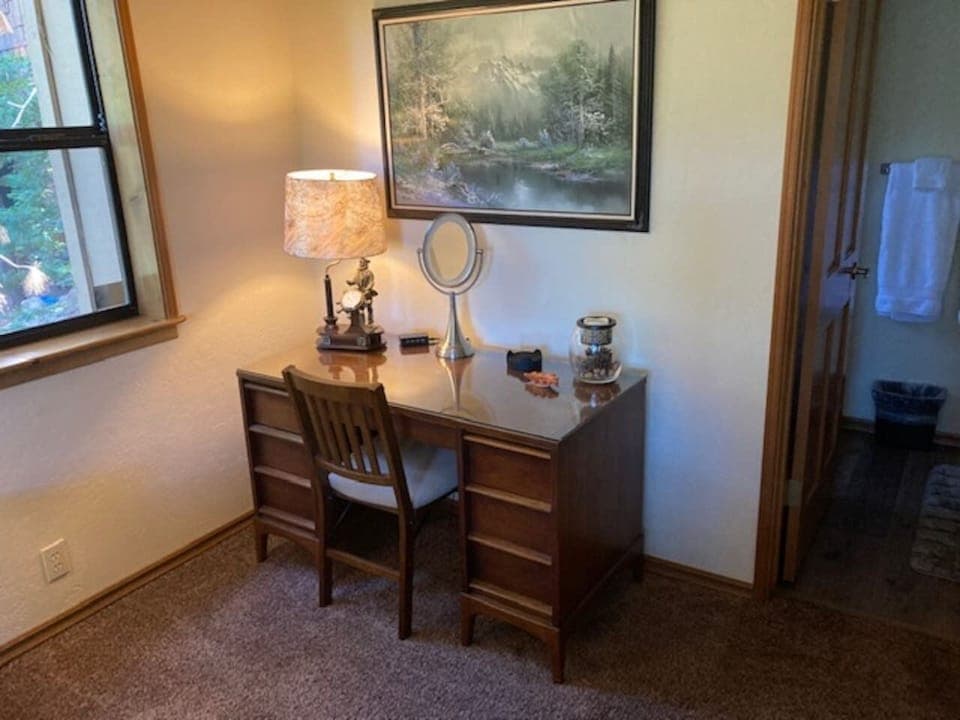 Work area in Master Bedroom