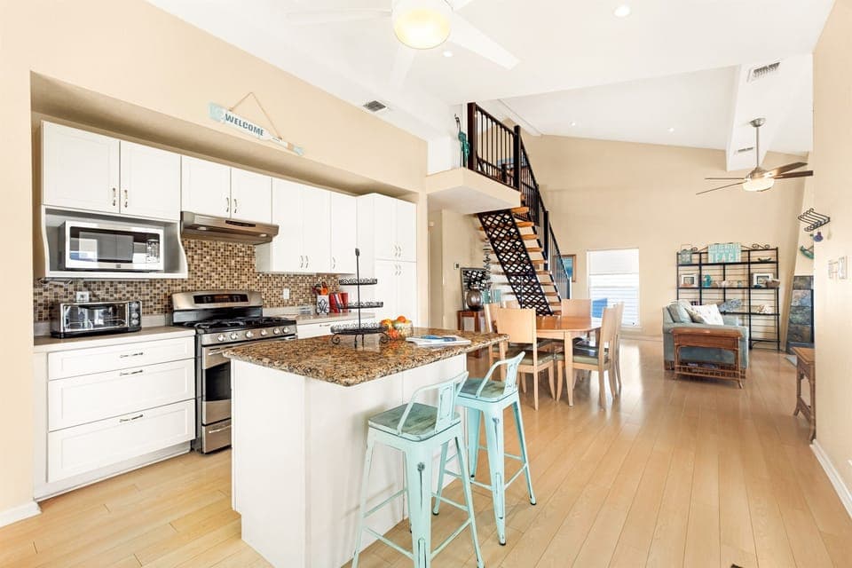 Large open floor plan