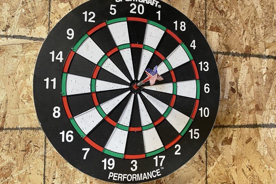 Bullseye! Darts anyone?