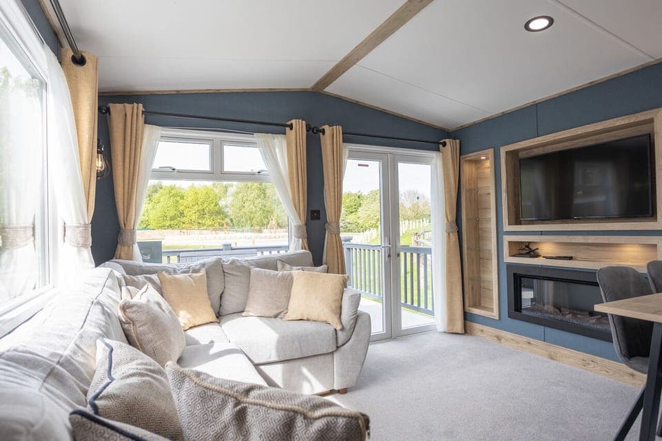 Westwood 6 Berth Accessible | Living area | Flat-screen TV