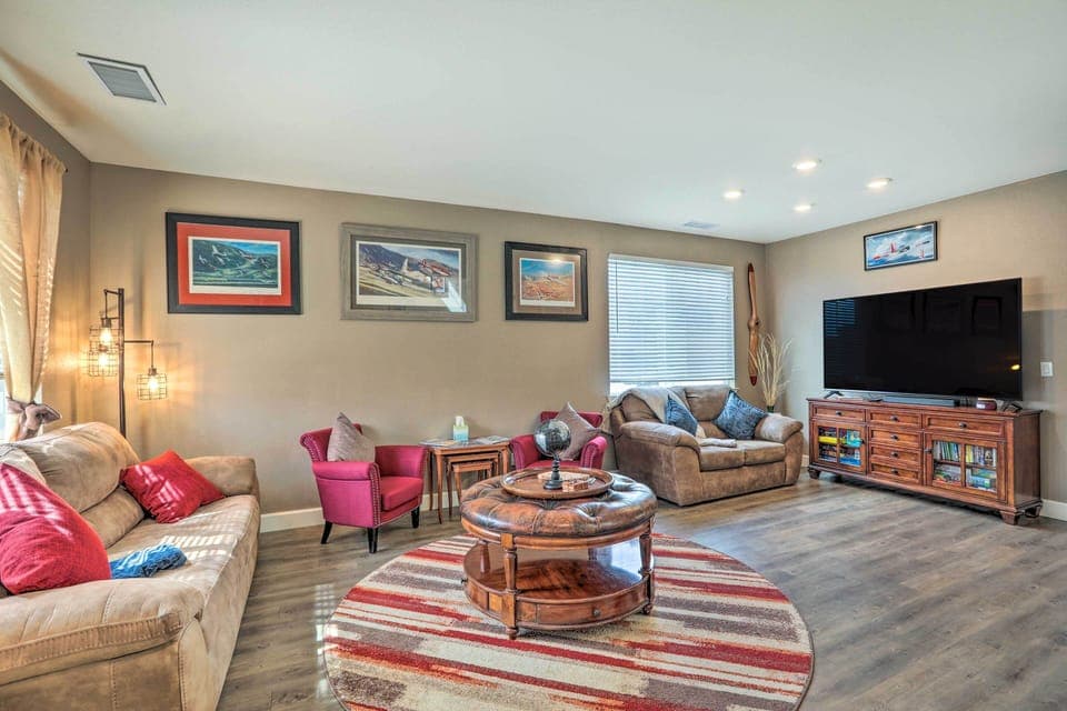 Sparks Vacation Rental | 4BR | 2.5BA | 2,257 Sq Ft | Stairs Required