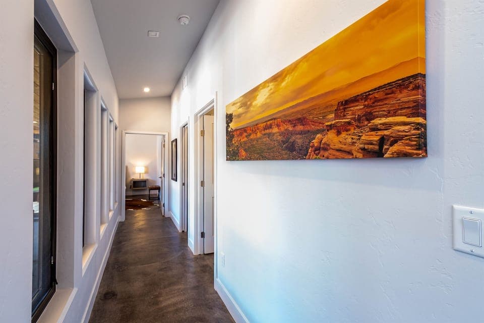 Hallway to Bedrooms