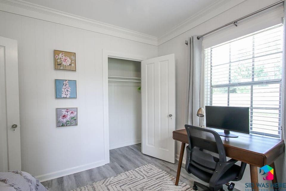 Bedroom 3 | Single Bed | Ceiling Fan | Dedicated Workspace