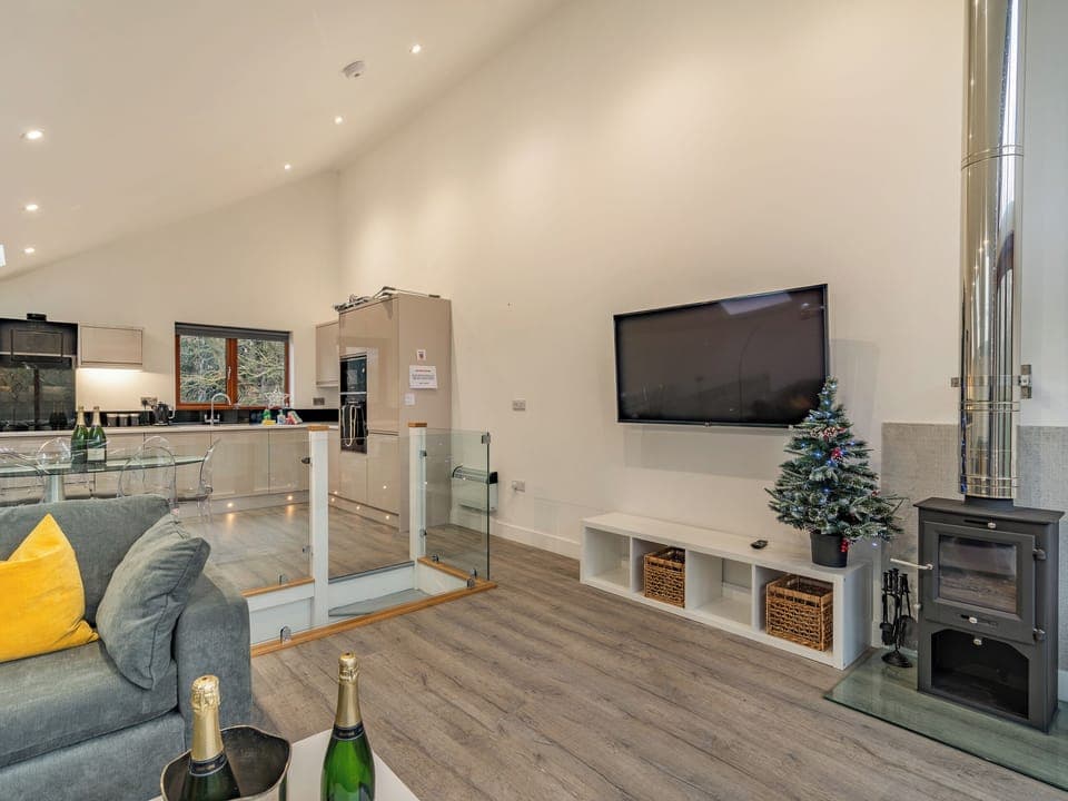 Open plan living space | Waterside Lodge Two - Ashgrove Country Park, Elland
