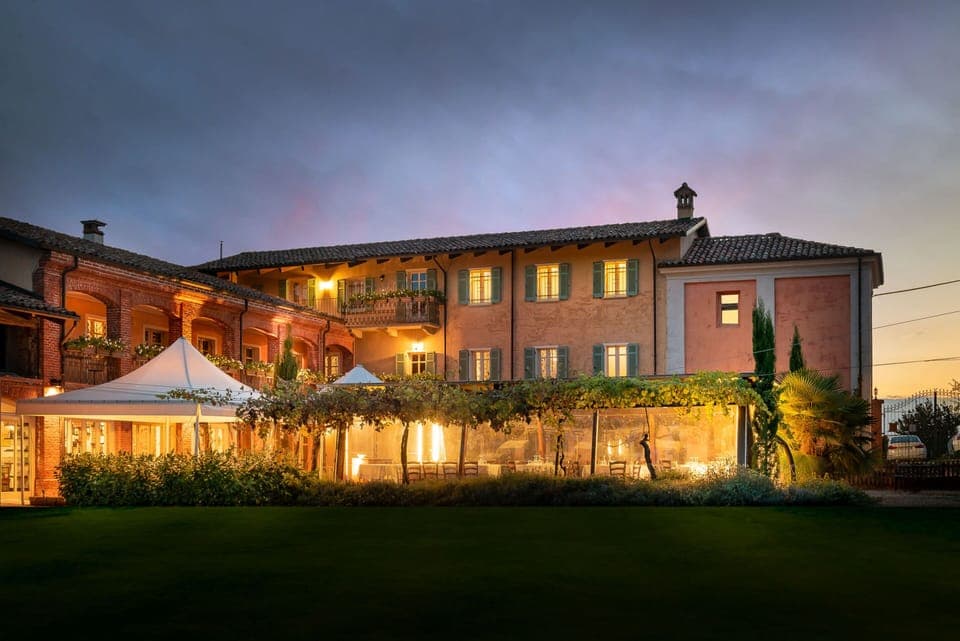 Front of property - evening/night