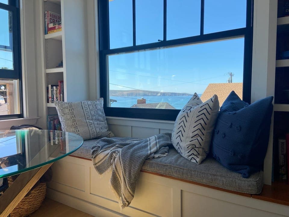 Best view is from the living area window seat!