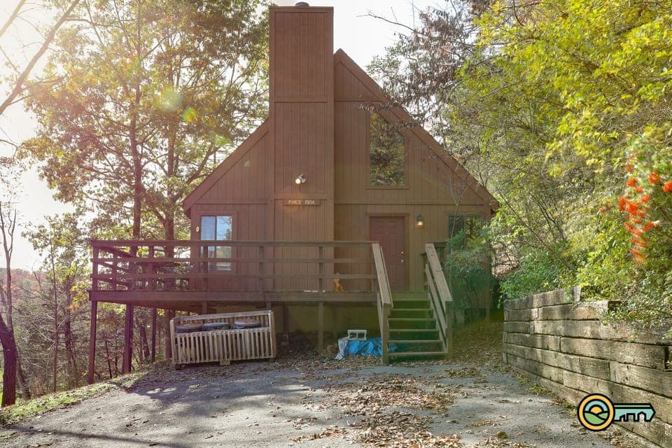 Villa from driveway