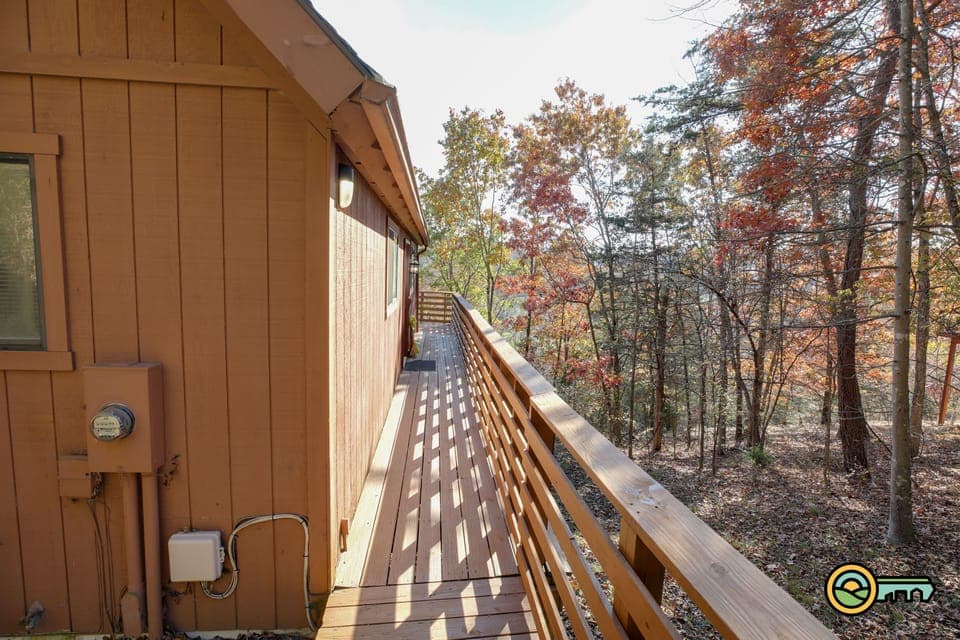 Walk to entry door