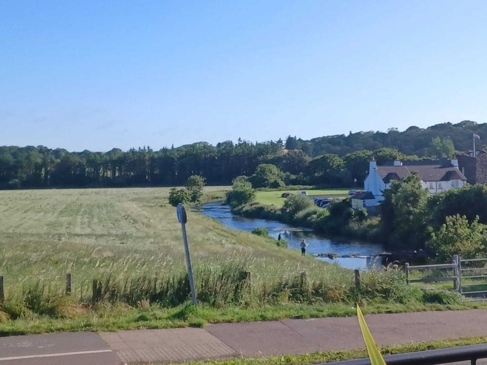 Summers day over the river