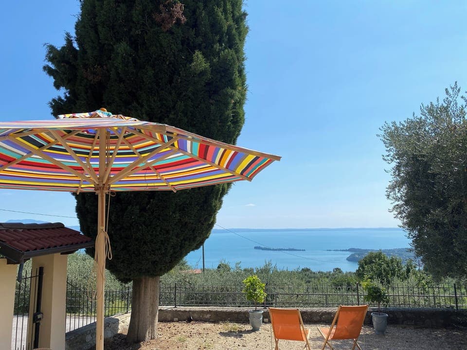 Spectacular view of Lake Garda