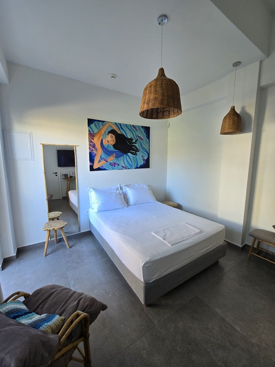 Standard Double Room | Egyptian cotton sheets, premium bedding, in-room safe, blackout drapes