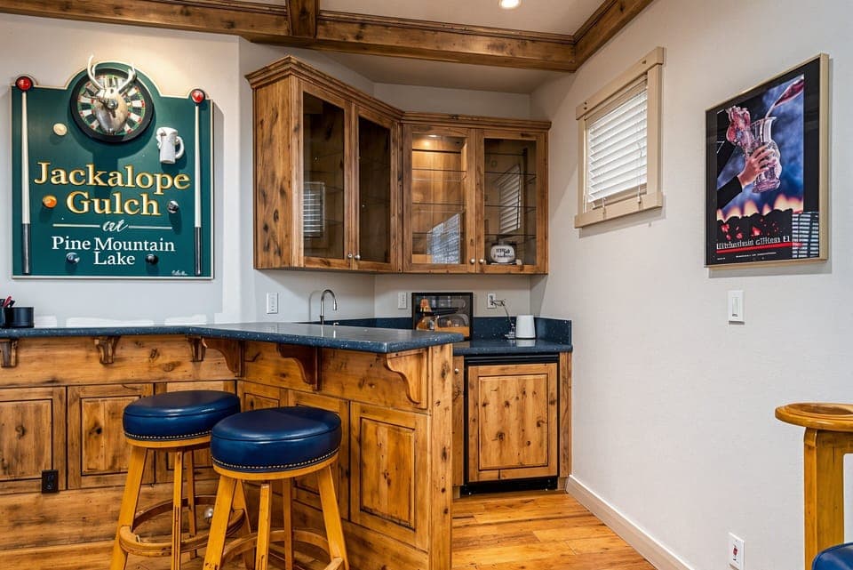 Indoors, Hardwood, Bar Stool, Furniture, Stained Wood