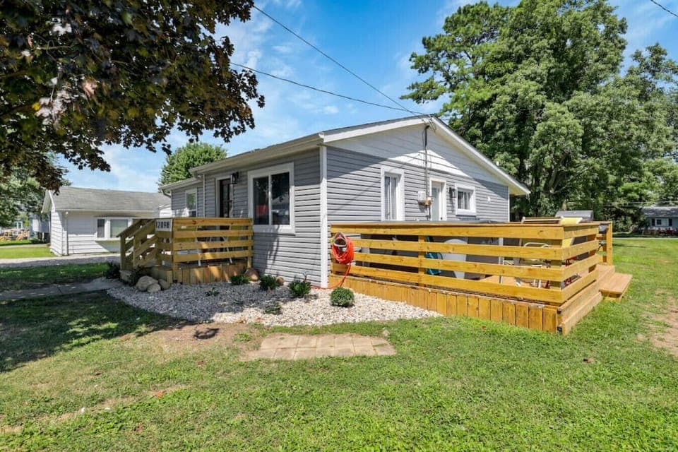 Great yard and beautiful area